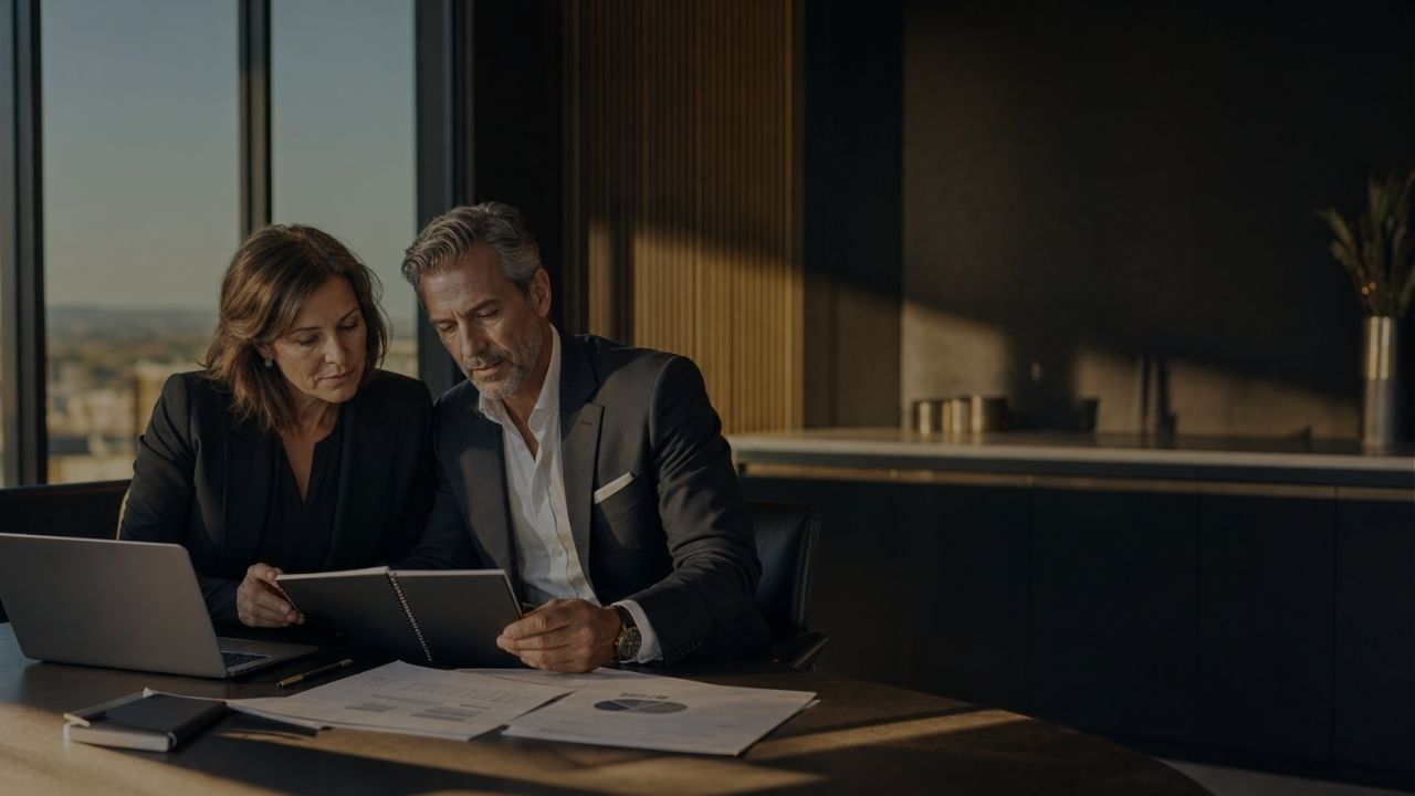 Executives comparing alternatives to a corporate career and business ownership