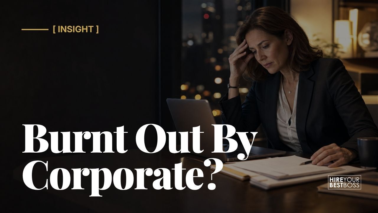 Corporate burnout and career change to franchise ownership