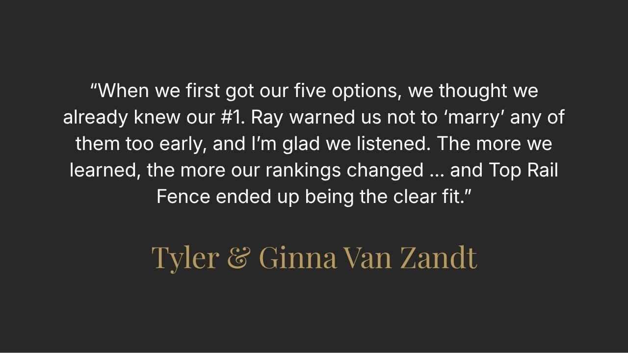 Tyler Ginna Van Zandt Testimonial