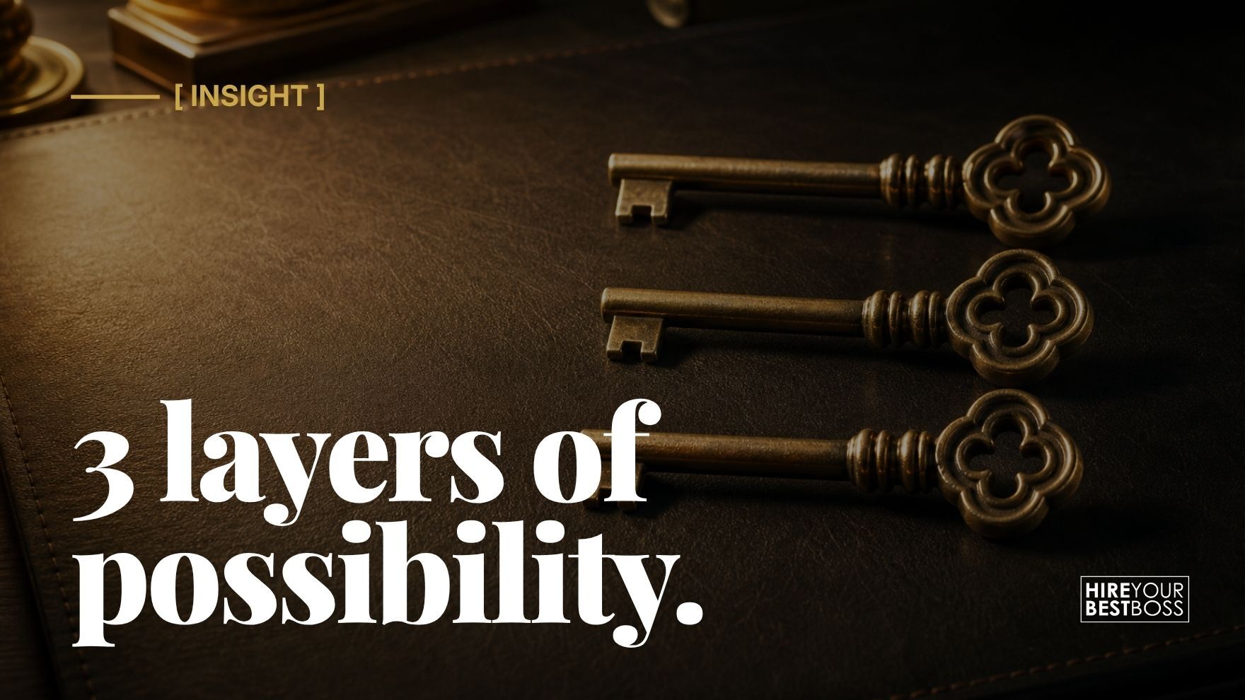 There Are 3 Layers Of Possibility In Franchise Ownership