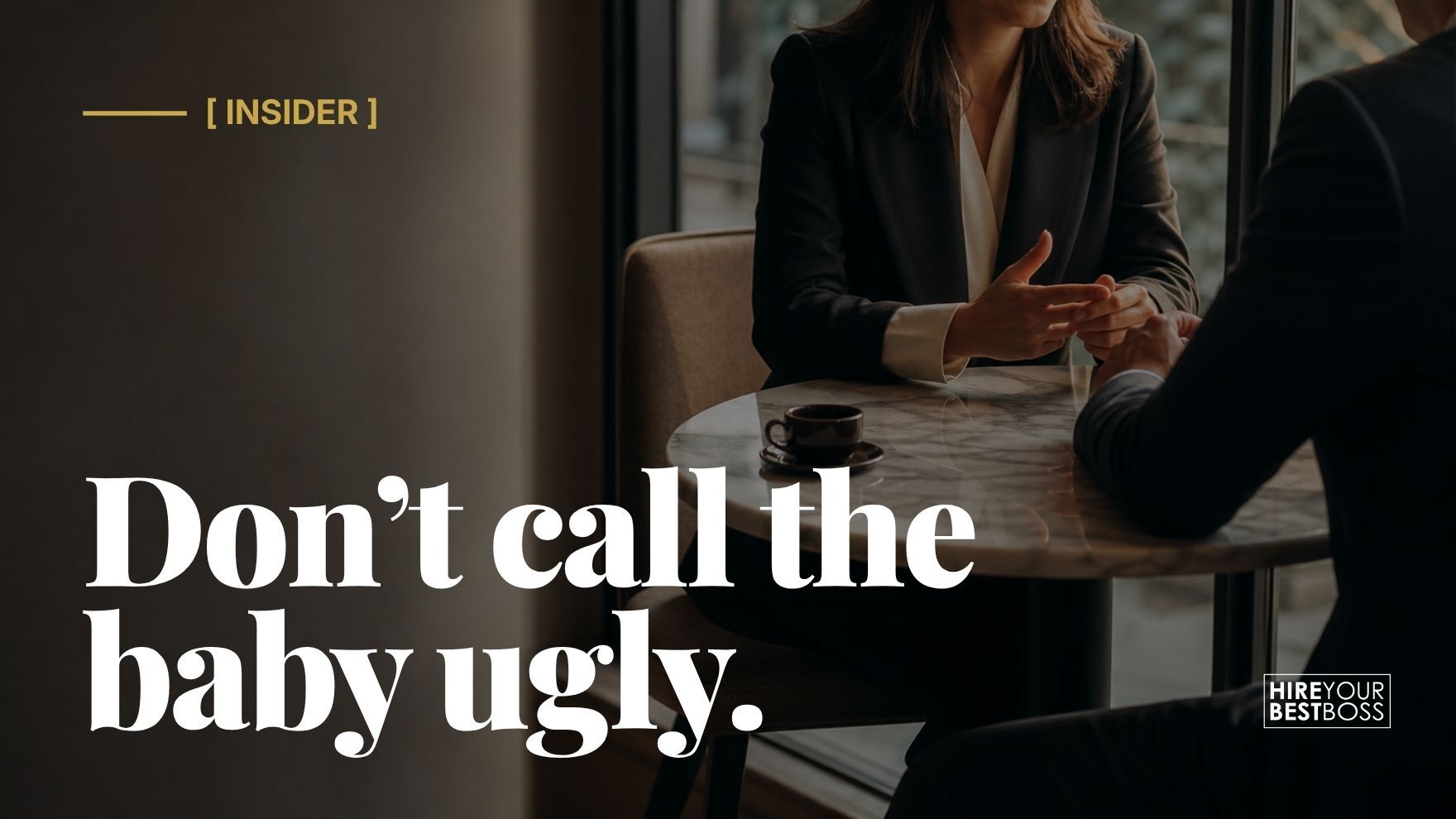 When Asking Franchise Questions, Be Careful Not To Call The Baby Ugly